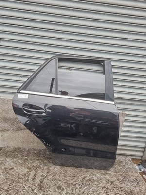 MERCEDES ML W166 AMG SPORT DOOR REAR DRIVER SIDE 197 OBSIDIAN BLACK 2011-2015