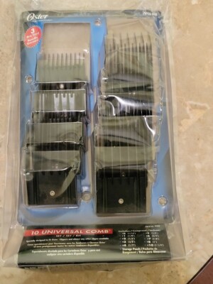 Oster 10 Universal Comb Guide Set Attachments For Hair Oster Clippers 76926 900
