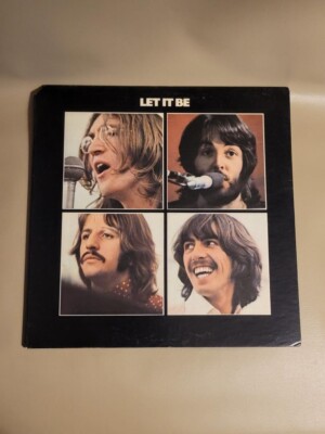 The Beatles Let It Be vinyl LP AR 34001 VG 