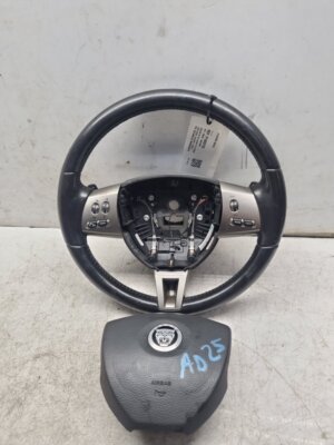 JAGUAR XF X250 STEERING WHEEL 8X23ABLEG 9W83043B13 2009-2015