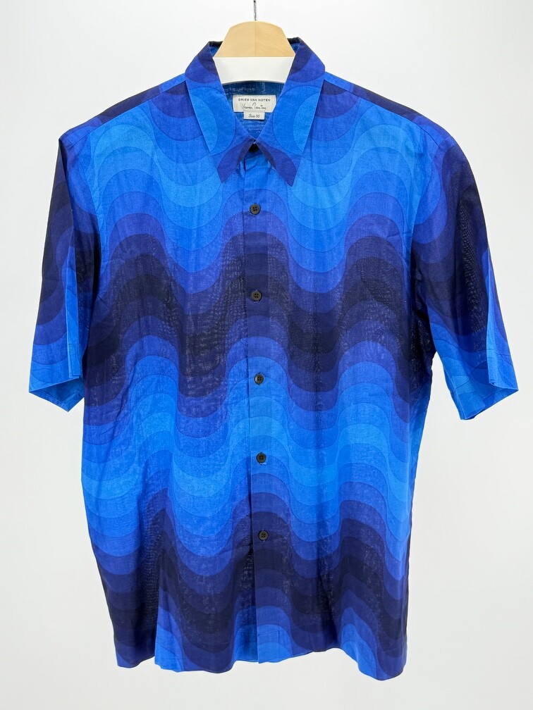 DRIES VAN NOTEN Verner Panton 長袖シャツ GRAIL DRIES VAN NOTEN x VERNER PANTON SS19 Wavy Button Up