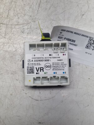 MERCEDES C CLASS W205 DOOR CONTROL MODULE  DRIVERS FRONT A2229001908 2014-2018 