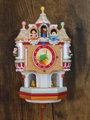 Hallmark Keepsake Ornament TickTock WorkShop Clock  2004 Motion Sound Light NEW