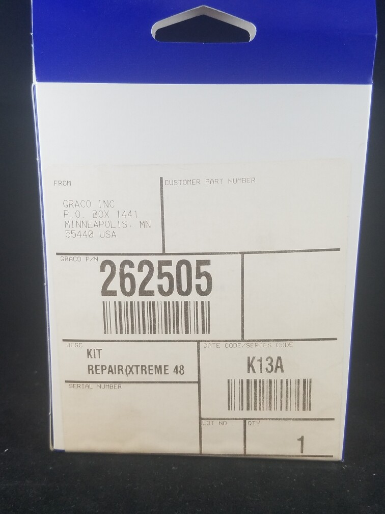 Graco 262505, 262-505 Repair Kit Xtreme 48 TUFF