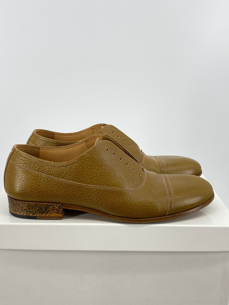 Maison Margiela FW09 Nail Heel Leather Shoes size 42 made in