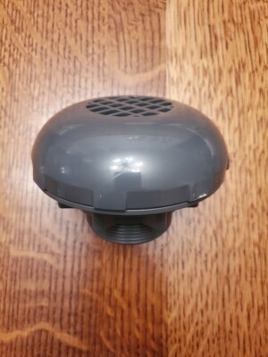 Bestway or Coleman Pool Inlet Strainer - Dark Gray