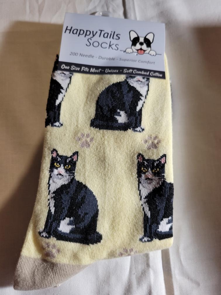 HAPPY TAILS Socks ~ You Choose Breed ~ Unisex Novelty Socks NEW w/ Tag