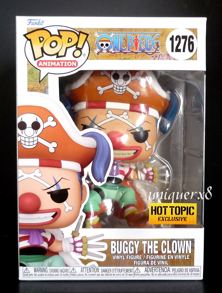 限定マット額装品/バンクシー/Fears of a Clown Funko Pop! One Piece Buggy The Clown #1276 Special Edition