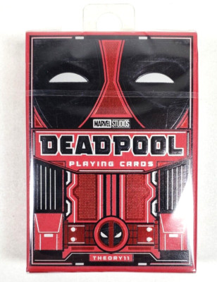 Theory11 Deadpool Premium Quality Playing Cards Marvel Studios  New Sealed