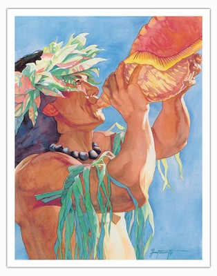 Blow the Conch Horn (Ke Kani O Ka Pū) - Hawaiian Ceremony by Janet Stewart
