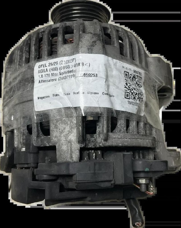 24437119 ALTERNATORE OPEL AGILA (H00) (08/03>01/08<) 1.0 12V MNV 0124225041