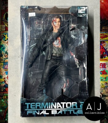 TERMINATOR 2 Final Battle 12'' Action Figure with BOX 2009 NECA/Reel Toys