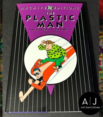 The Plastic Man (Archive Editions, Volume 6) Hardcover DC