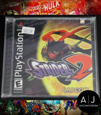 Strider 2 (Sony PlayStation 1 PS1, 2000) NEW FACTORY SEALED