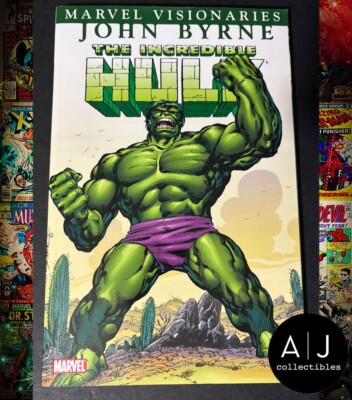 Marvel Visionaries: The Incredible Hulk by John Byrne Paperback NEW