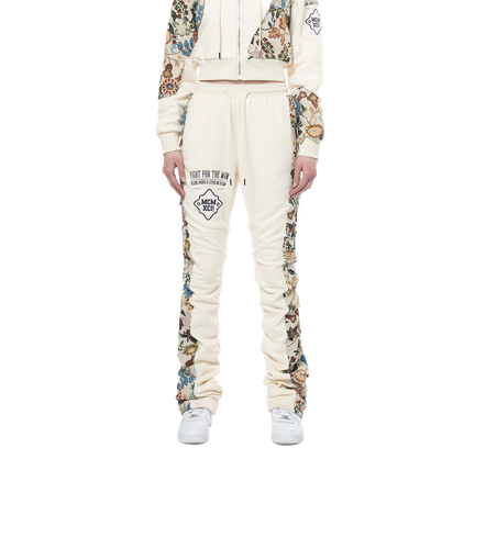 Женские брюки Smoke Rise с высокой посадкой по бокам из гобелена и флиса в складку