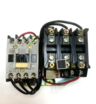 AB Allen Bradley 509-TOD Full Voltage Starter, 3 Phase, 120V Coil