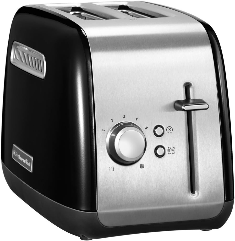 KitchenAid TOASTER 2 SLICE - ONYX BLACK, Adjustable shade control, high-lift
