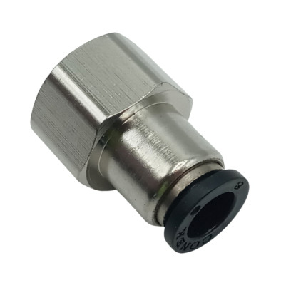 Lot of (5) Conek PCF08-G03 Female Stud 8mm Tube G3/8 Thread PTC Fitting