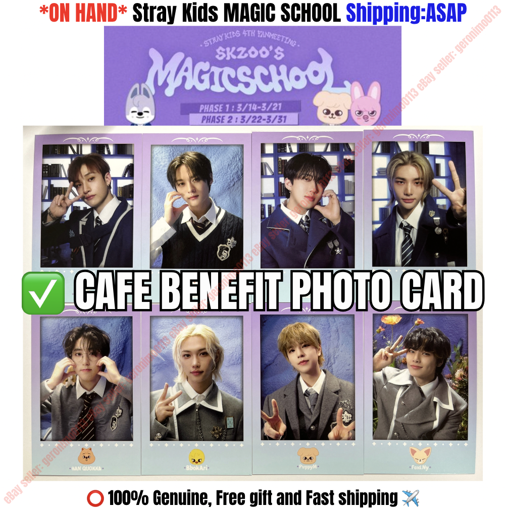 Stray Kids - Stray Kids 4th FANMEETING  ハン　4点 Stray Kids 4TH FANMEETING 'SKZ'S MAGIC SCHOOL' Invitation