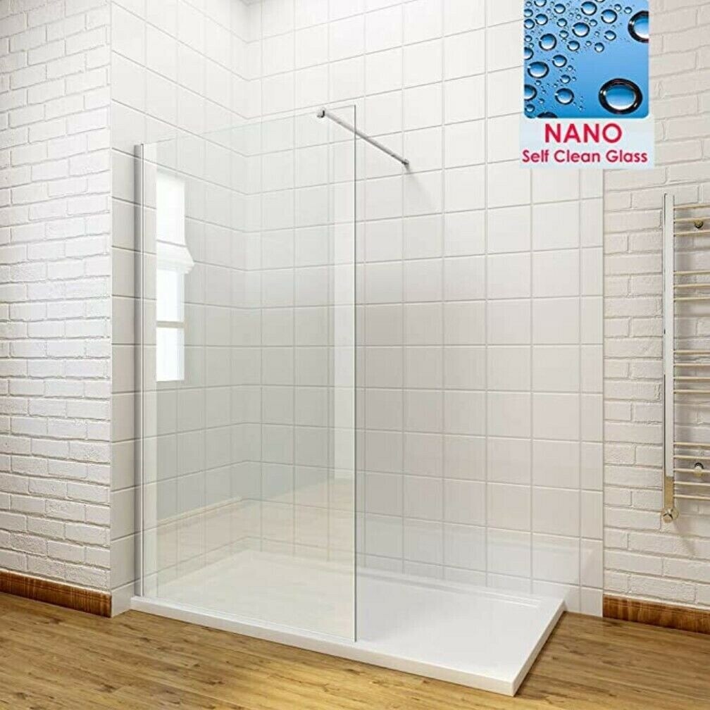 Shower Screen 1200mm (W) x 1900mm (H) **NEW**. Premium 8mm Easy Clean