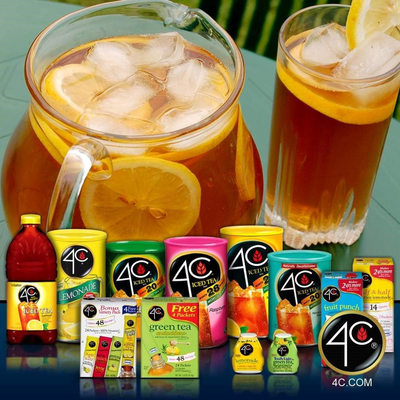 4C Energy Rush Stix, Variety 1 Pack, 40 Count, Single Serve Water Flavoring Free