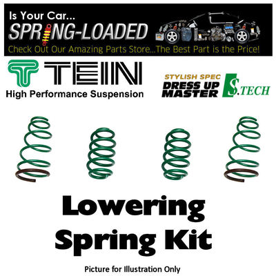 TEIN S TECH LOWERING SPRINGS KIT for SUBARU IMPREZA 2.0 WRX STI GDB 2000-2002