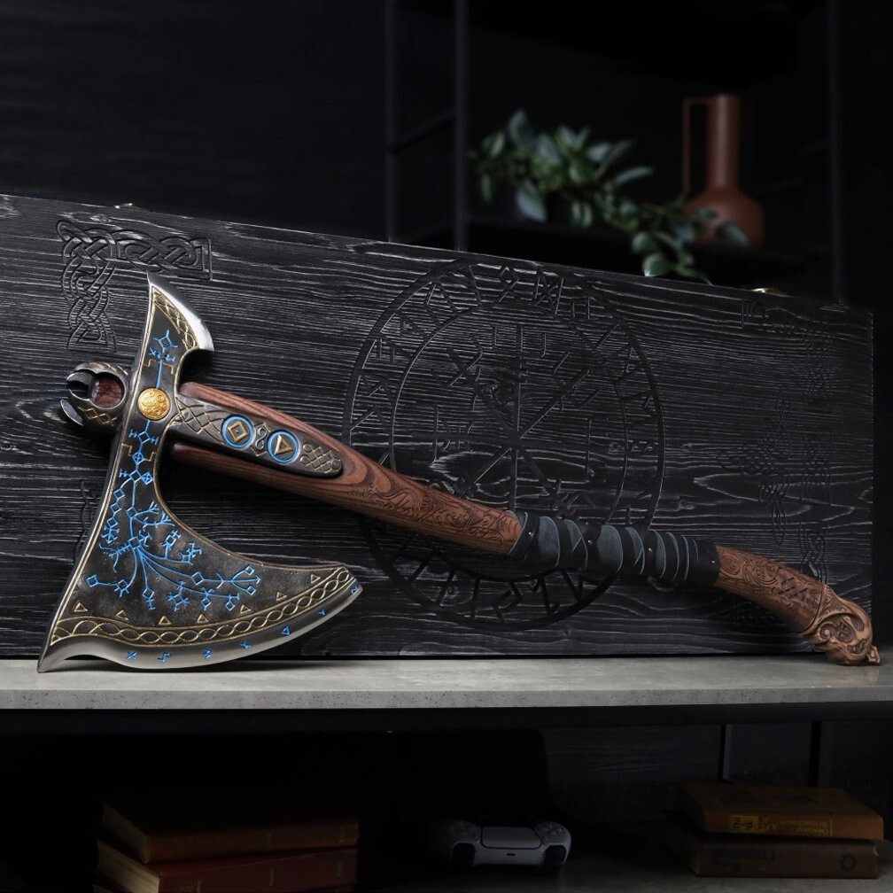 Leviathan axe Kratos ax GOW Carbon steel W108 8lb 35.9