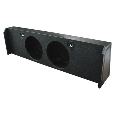QPower Dual 10'' Sealed Empty Woofer Enclosure Ford '09-'22 F-150 Super Crew