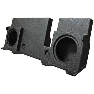 Qpower ''Qbomb'' F-150 Super Crew '04-'08 Dual 10'' Vented Empty Woofer Box