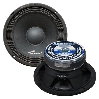 Audiopipe APMB-8-D 8  Low-Mid Frequency Car Loudspeaker 250W RMS Power 8 Ohms
