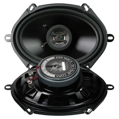 Hifonics Zeus 5 X 7'' - 6 X 8'' Coaxial Speaker 250 Watts Maxx (No Grills) Zs5768C
