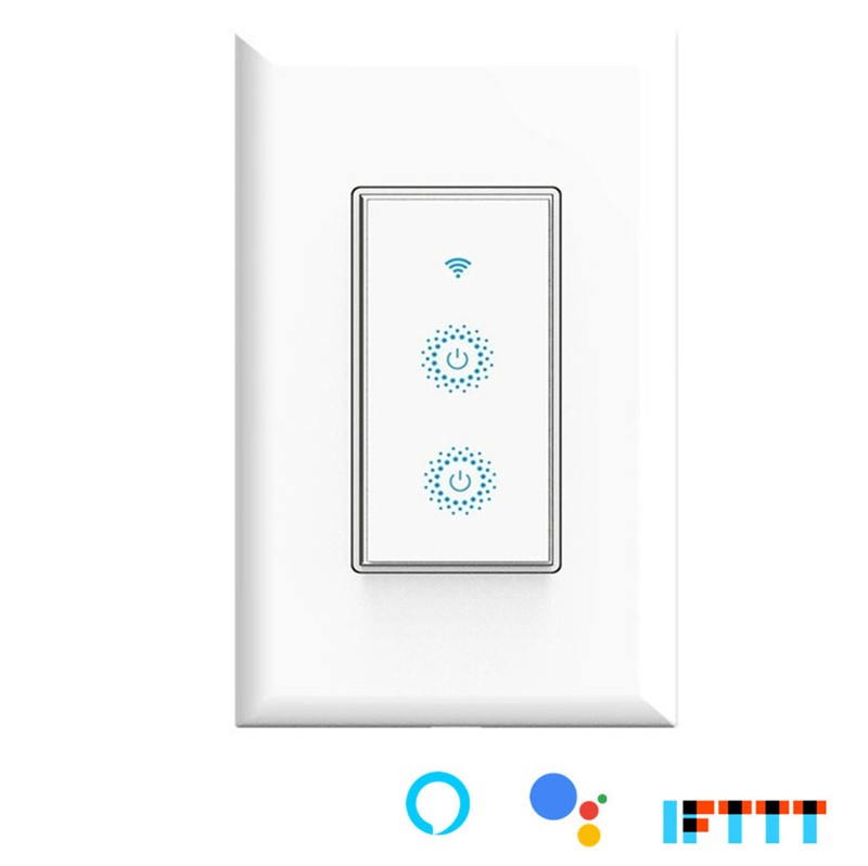Nexete Smart WiFi Light Switch Remote Alexa Google  Voice