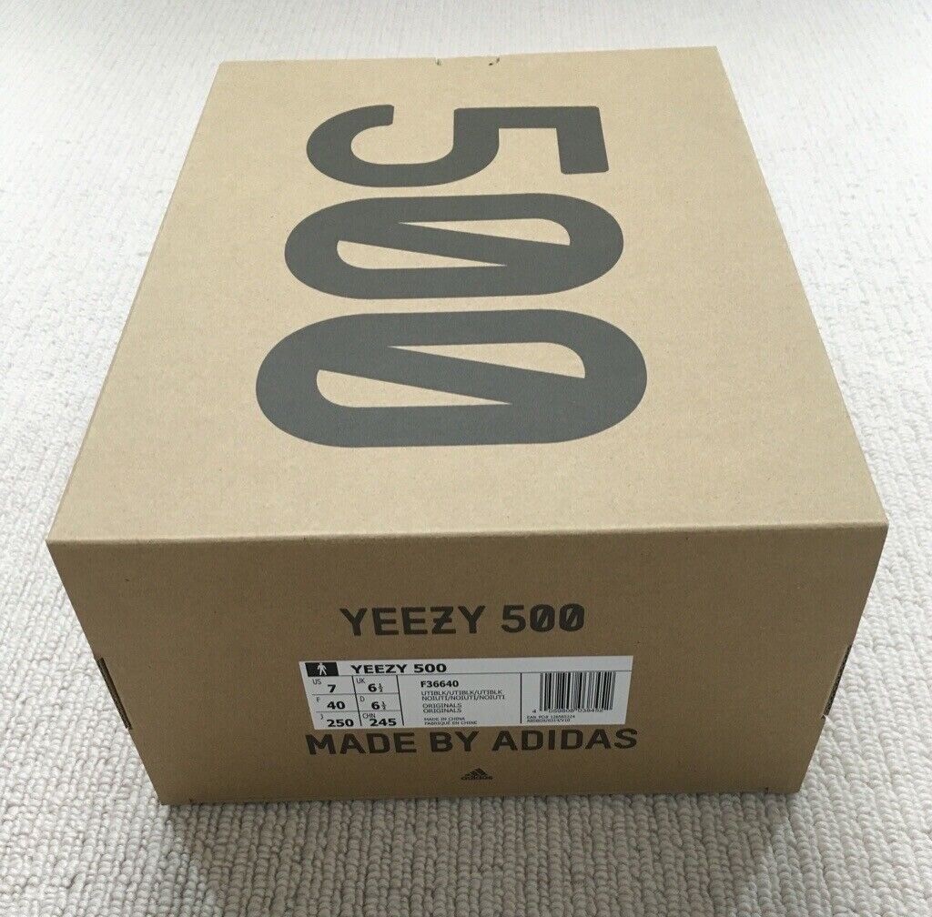 box yeezy 500