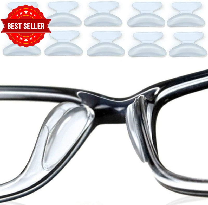 Nose Pads Anti-Slip Stick on Silicone for Glasses Spectacles Eyeglass Sunglass