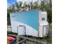 Decontamination asbestos mobile unit trailer 