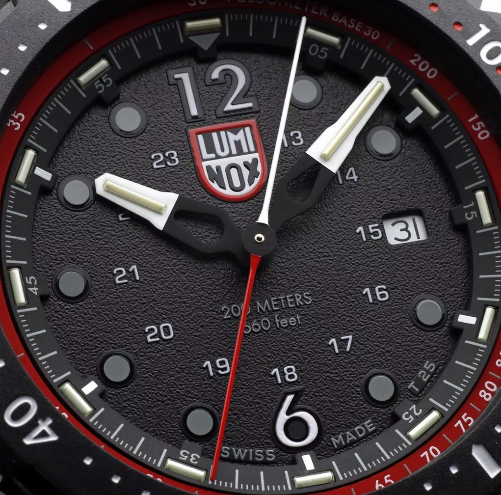 Luminox Men's Watch ICE SAR Artic Sapphire Crystal Black Dial Date XL.1051