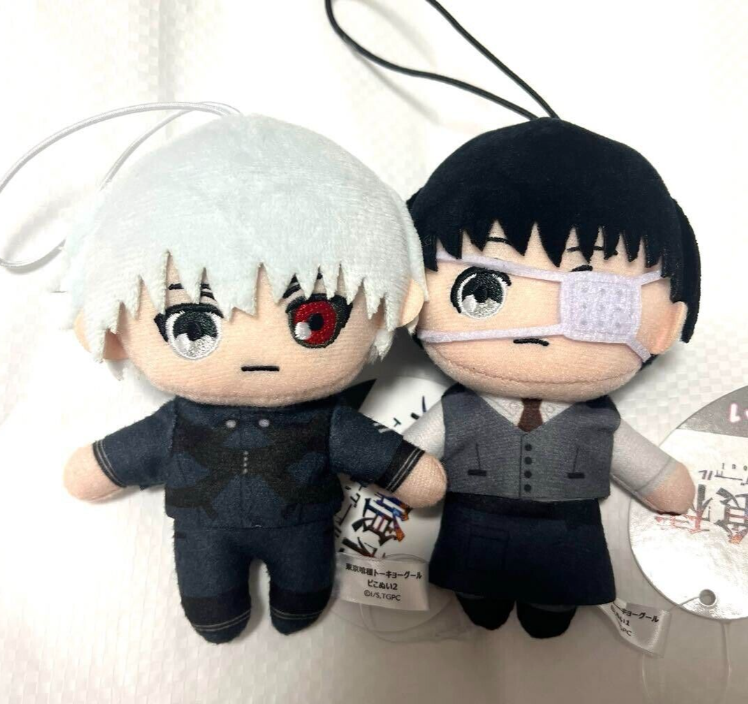 Tokyo Ghoul Ken Kaneki Pikonui Mini Plush Toy Doll Mascot Tokyo Ghoul Ken Kaneki Pikonui Mini Plush Toy Doll Mascot