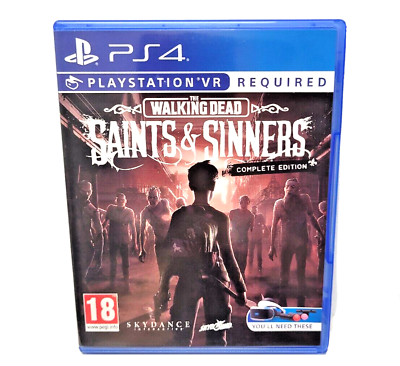 Ps4 walking best sale dead vr