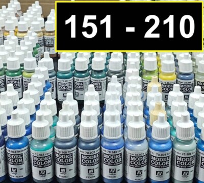 1x Vallejo Model Color 17 ml Acrylic Paint 151 - 210