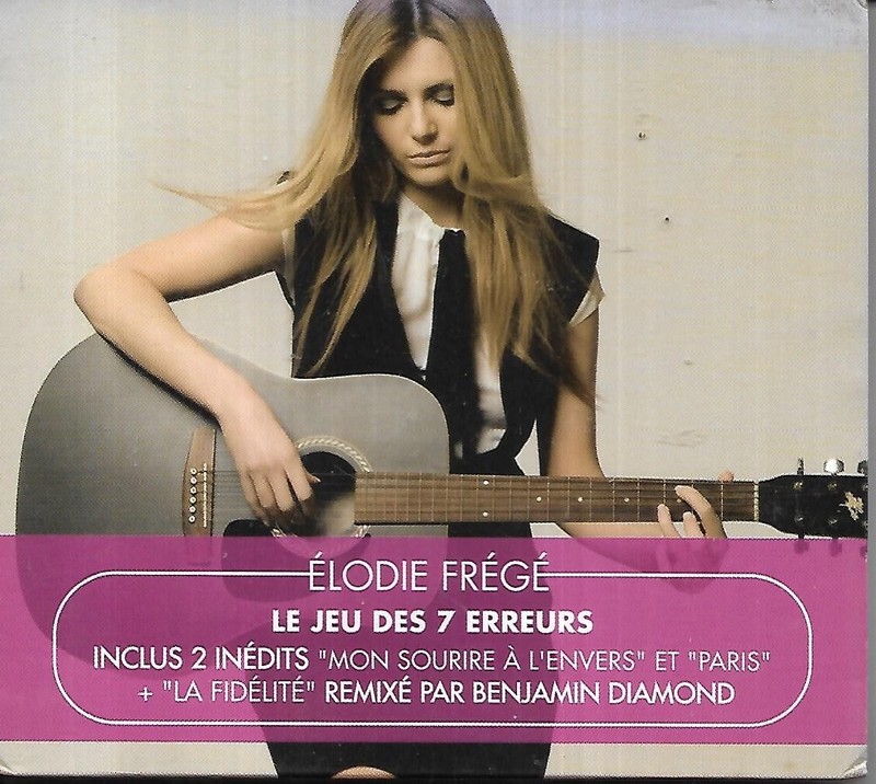 Cd Avec Fourreau 17 Titres Elodie Frege (Star Academy) Le Jeu Des 7 Erreurs Neuf