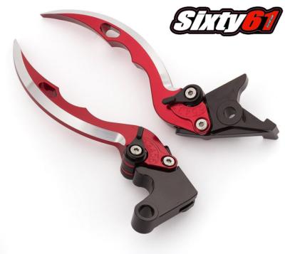 Yamaha R6 Red Levers 1999 2000 2001 2002 2003 2004 Brake Clutch Blade Set