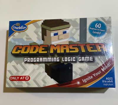 CODE MASTER PROGRAMMING LOGIC GAME BY THINKFUN - 60 LEVELS - NEW/SEALED