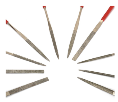 Diamond File TOOL SET Gold Acid Test Tester Kit Silver Bar Coin Jewelry Testing