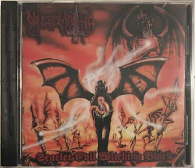 Necromantia   Scarlet Evil Witching Black CD 2021 Osmose Productions   OPCD 036