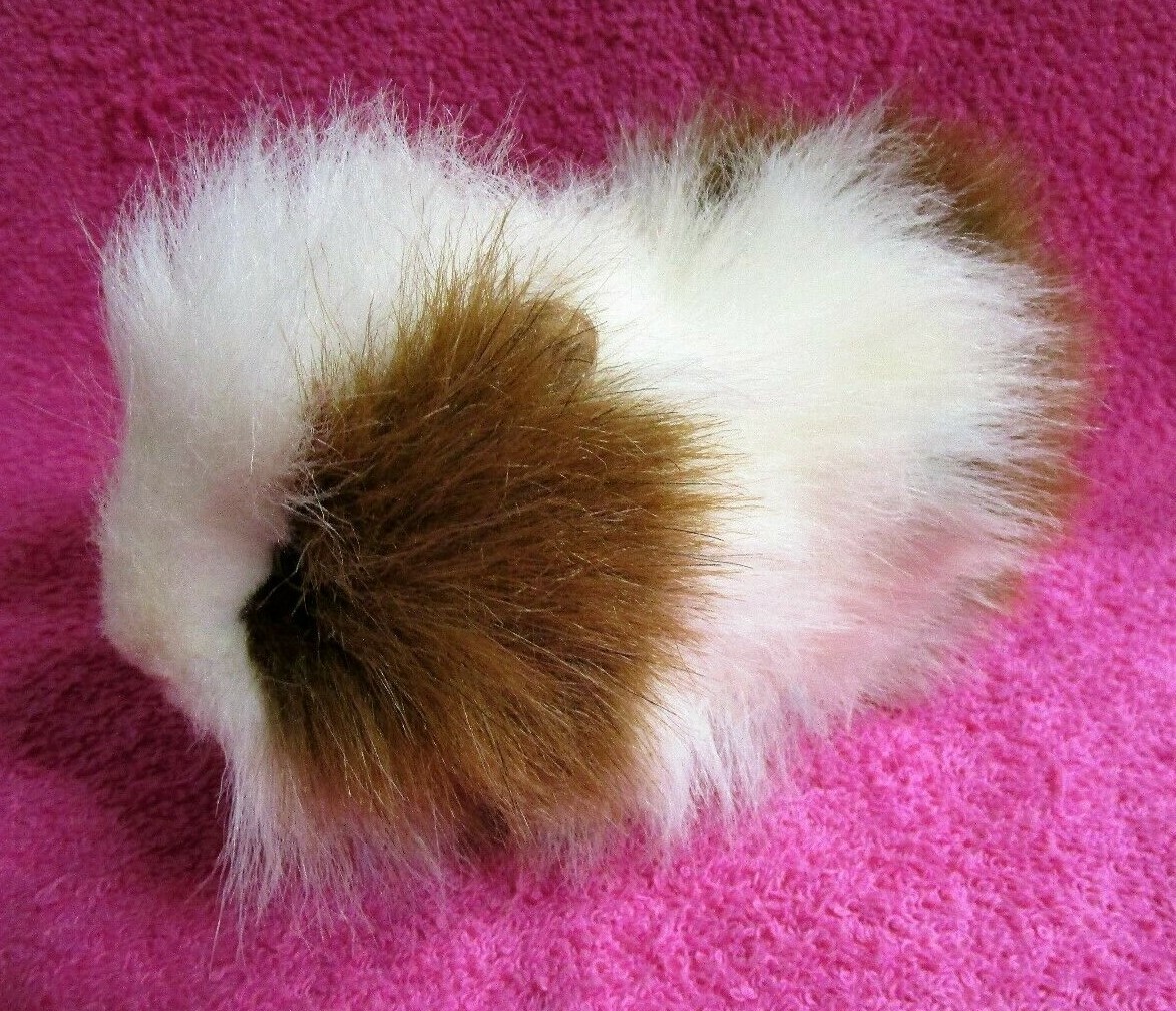 Hansa Guinea Pig Brown & White Plush 8