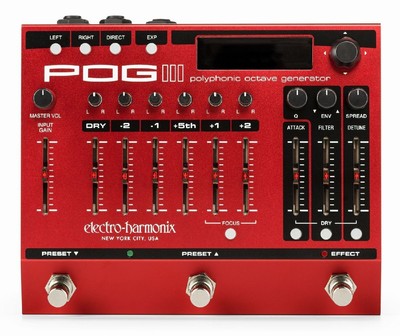 ELECTRO HARMONIX POG3 Polyphonic Octave Generator Guitar Effector 554501