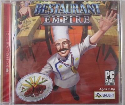 Video Game PC Restaurant Empire NEW SEALED Jewel