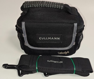 Cullmann Ultralight Tasche in schwarz Kameratasche Fototasche Z.T. GUT #=