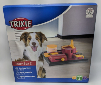 Trixie Dog Activity Poker Box 2 Strategy Game Level 2 #32013 Trixie Pet Products